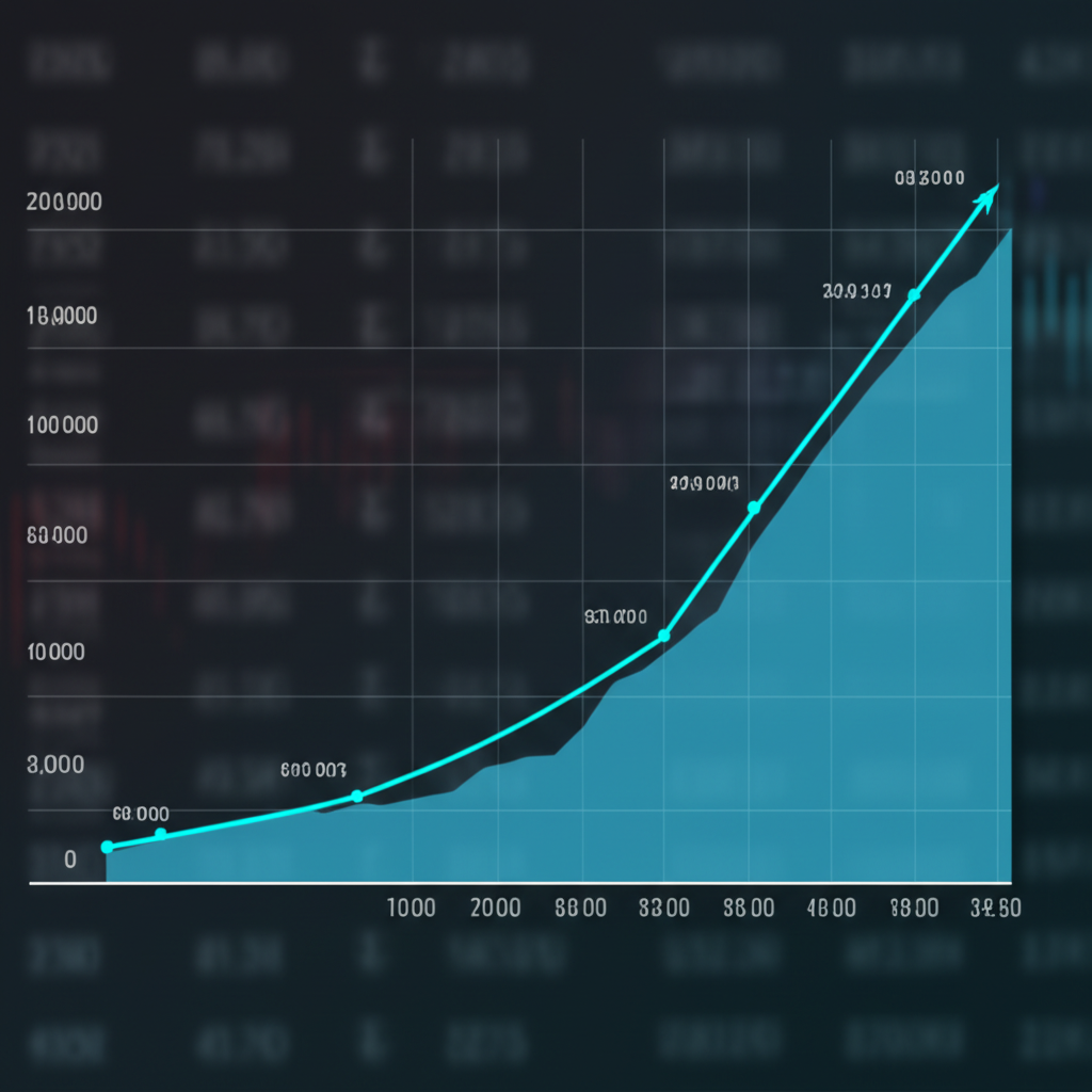 Business growth chart